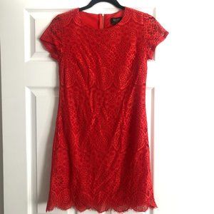 🚨3/$15🚨Laundry by Shelli Segal red lace dress